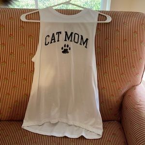 Cat mom shirt